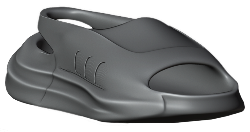 Detailed illustration of Jorobean Trail's advanced 3D printed design